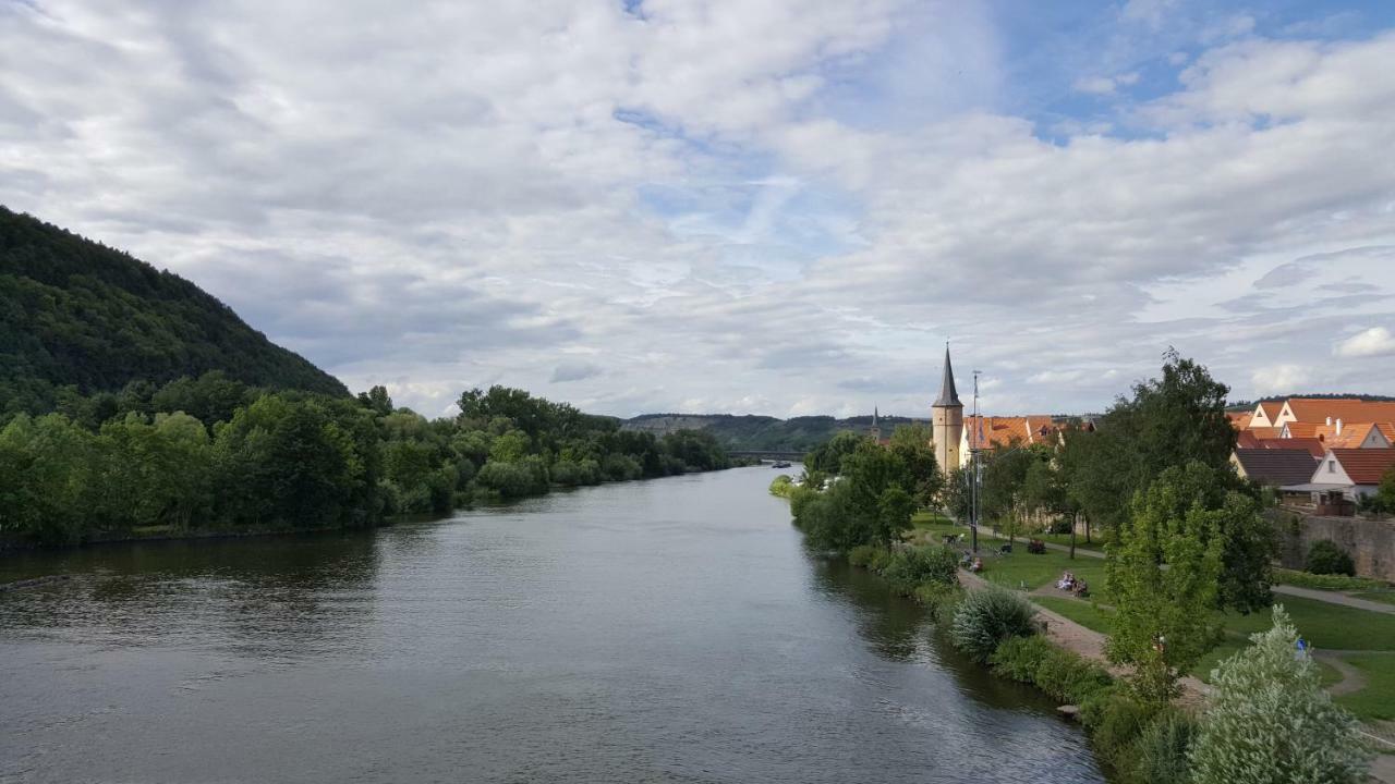 Direkt Am Main Villa Karlstadt Bagian luar foto